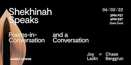 Shekhinah Speaks: Poems-In-Conversation and a Conversation tickets