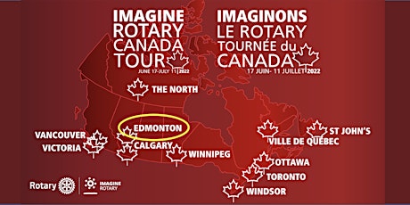 Imagine Rotary Canada Tour - RI President Jennifer Jones - Edmonton Stop tickets