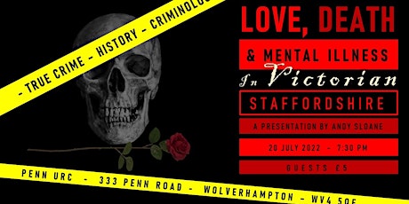 Love, Death and Mental Illness in Victorian Staffordshire tickets