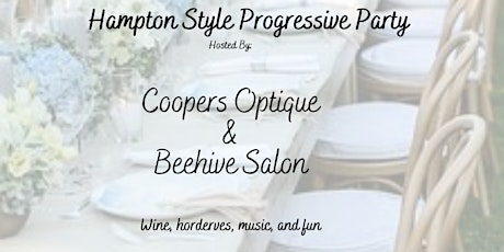 Beehive Salon & Coopers Optique's Progressive Party tickets