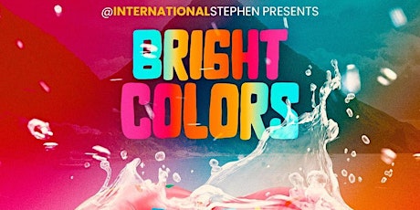 BRIGHT COLOURS BOAT PARTY tickets