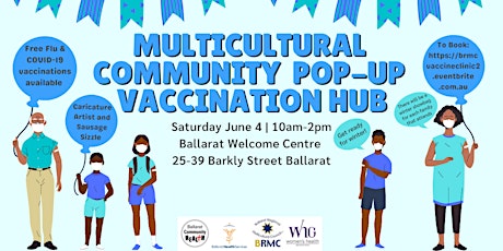 Multicultural Community Pop-up Vaccination Hub tickets