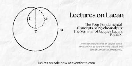 Lectures on Lacan: The Four Fundamental Concepts of Psychoanalysis tickets
