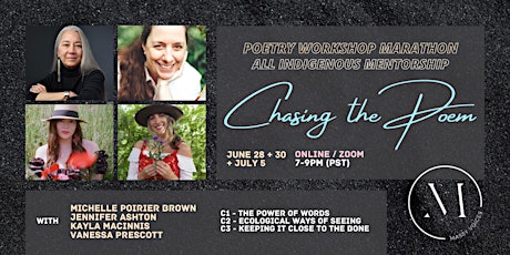 Virtual Workshop / Chasing The Poem – Second Edition tickets