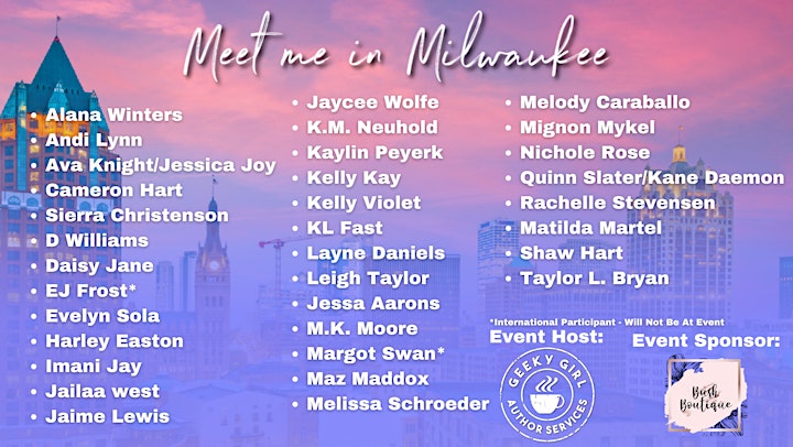 Meet Me In Milwaukee - Romance Author & Reader Event image