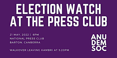 Election Watch at The National Press Club tickets