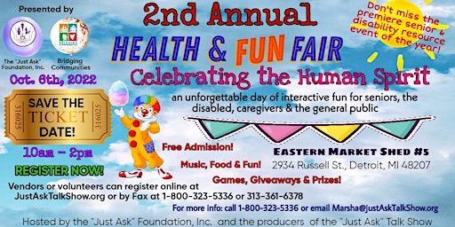 The 2nd Annual  "Just Ask" Health & Fun Fair
