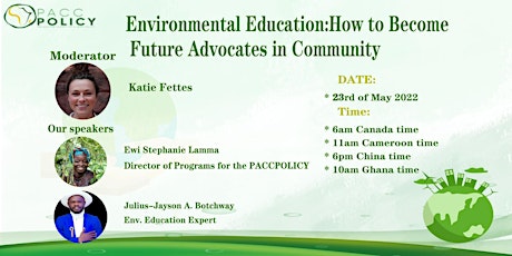 Environmental Education: How to Become Future Advocates in Community? billets