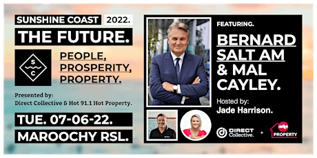Sunshine Coast: The Future. People, Prosperity, Property with Bernard Salt tickets