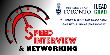 ILead:Grad Speed Interview & Networking primary image