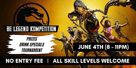 Free Mortal Kombat 11 Tournament @ Be Legend Gaming ($$$ Prize) tickets