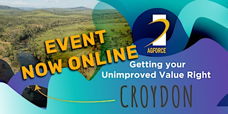 ONLINE EVENT - Getting your Unimproved Value Right  - Croydon tickets