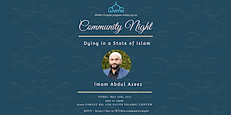 Community Night - Imam Abdul Azeez tickets