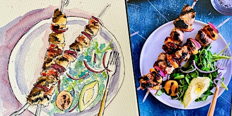 Creative Food Journaling with Sketch & Watercolour 220611 tickets