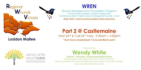 WREN Program Part 2 @ Castlemaine Mon 22nd & Tue 23rd May 2017 primary image