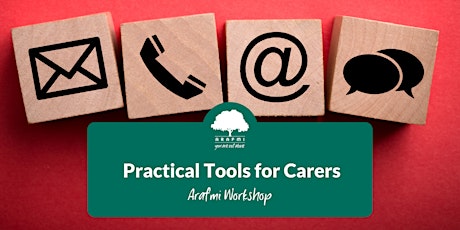 Practical Tools for Carers (online) tickets