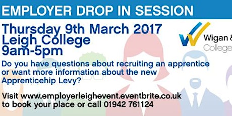 Leigh College Employer Drop In Event  primary image