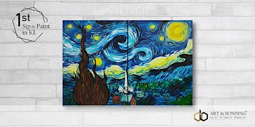 Sip & Paint Date Night : Starry Night by Van Gogh