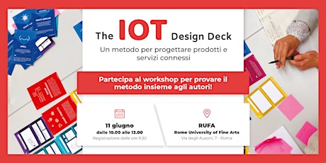 IoT Design Deck - Un metodo per il Co-Design di prodotti connessi tickets