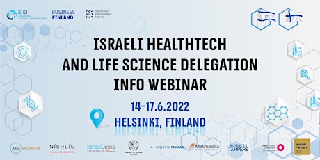 Israeli HealthTech and Life Science Delegation - Info Webinar biglietti