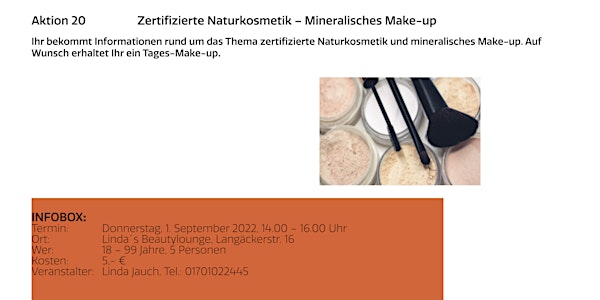 Zertifizierte Naturkosmetik - Mineralisches Make-up