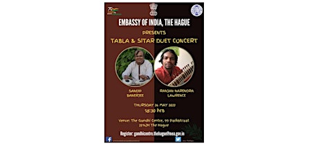 Tabla and Sitar Duet - Music from India tickets