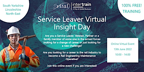 Service Leaver - Rail Industry (Blue Collar Jobs) Insight Day tickets