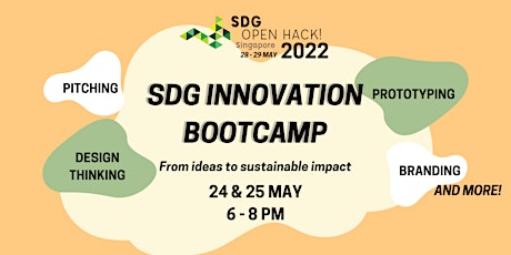 SDG Open Hack Innovation Bootcamp 2022 Tickets