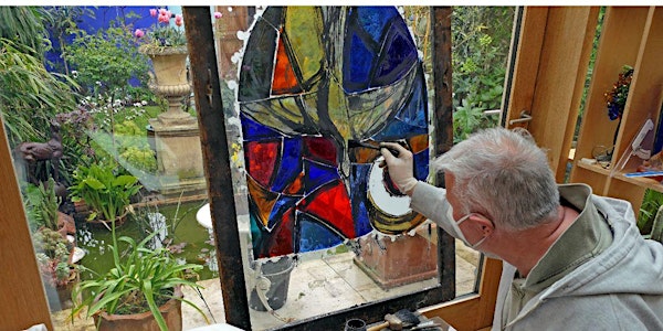 Visit an Artist's Stained Glass Studio. See a large commission in progress.