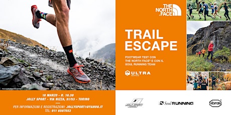 Trail Escape The North Face® con Jolly Sport, Torino