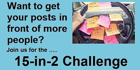 15-in-2 Challenge  Wednesday 25th May tickets
