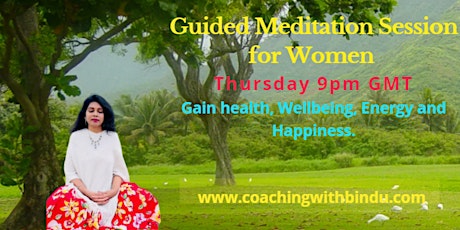 Free Guided  Music Meditation for Women entradas