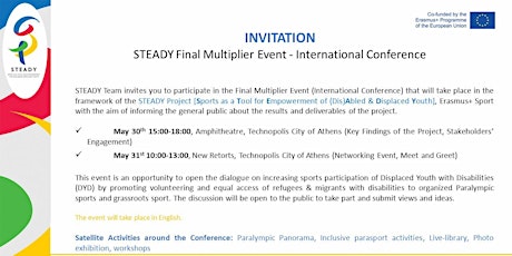 STEADY Final Multiplier Event - International Conference tickets