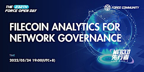 Filecoin Analytics for Network Governance tickets