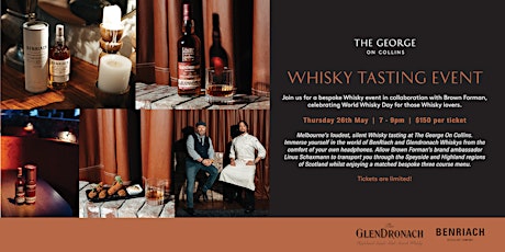 Celebrate your love of Whisky with us at our Bespoke 'Silent' Whisky event tickets
