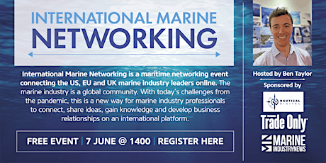 International Marine Networking - Hosted by Ben Taylor tickets