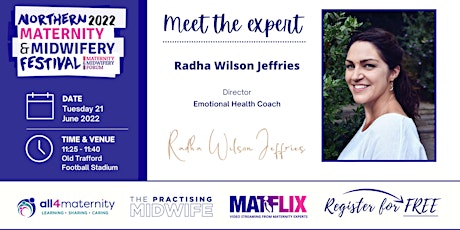 Meet The Expert  Radha Wilson Jeffries (In-person) tickets