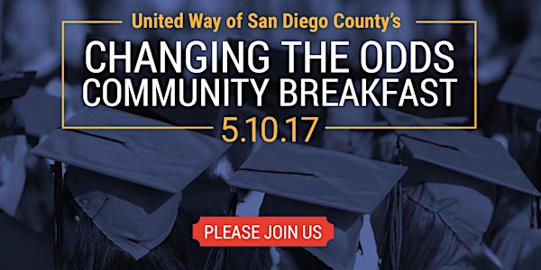 UWSD Changing the Odds Community Breakfast Sponsorship