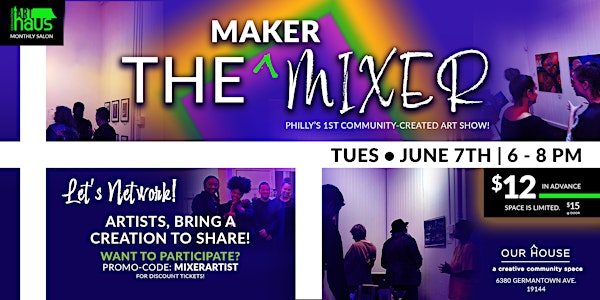 THE MAKER MIXER: Artist Networking Event!