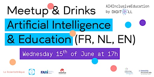Meetup & Drinks - Artificial Intelligence & Education (FR, NL, EN)