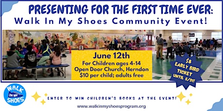 Walk In My Shoes Community Event!!! tickets