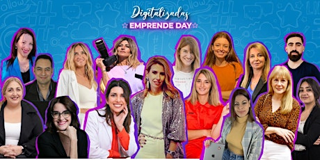 Imagen principal de DIGITALIZADAS EMPRENDE DAY - CAPACITACIÓN GRATUITA (PRESENCIAL & ONLINE)