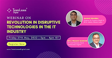 Revolution in Disruptive Technologies in the IT Industry billets