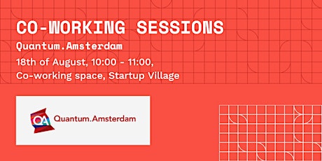 Co-working Session: Quantum.Amsterdam tickets