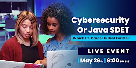 CYDEO | Cybersecurity Or Java SDET, which program is best for me? tickets