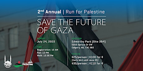 2nd Annual Run for Palestine | Calgary tickets