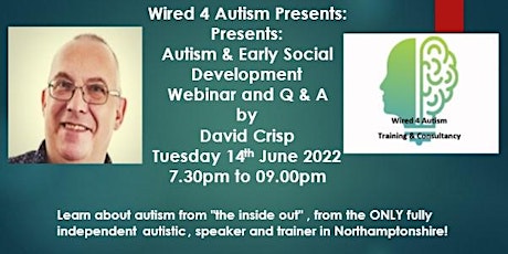 AUTISM AND EARLY SOCIAL DEVELOPMENT -A GUIDE FOR PARENTS, CARERS & TEACHERS tickets