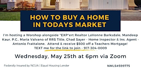 How to buy a Home in Todays Market tickets