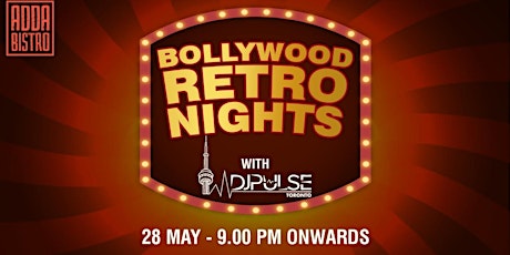 Retro Bollywood Night with DJ Pulse tickets