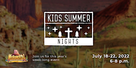 Kids Summer Nights 2022 tickets